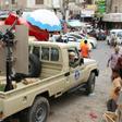Fighters from the Southern Transitional Council (STC) seeking independence for southern Yemen drive their pick up in the southern city of Aden on August 8, 2019