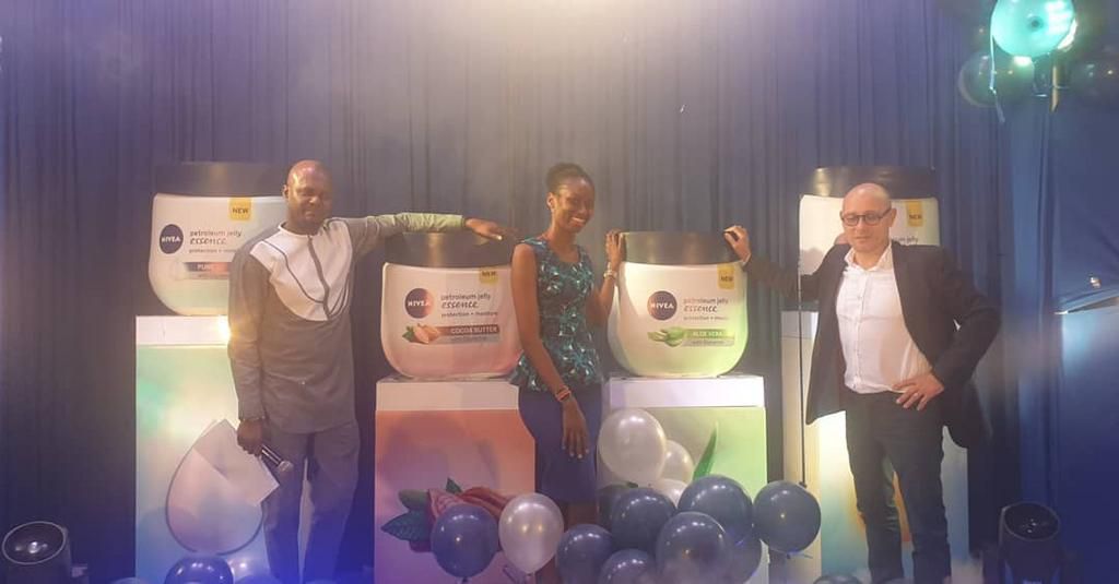 Nivea team during the launch (Instagram - Nivea-ea)