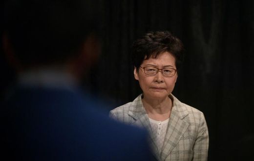 Hong Kong Chief Executive Carrie Lam sat through more than two-hours of grilling at a public 'dialogue session'