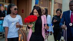 Zari Hassan announces wedding date upon landing in Mombasa