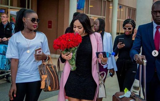 Zari Hassan announces wedding date upon landing in Mombasa