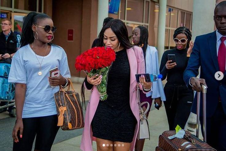Zari Hassan announces wedding date upon landing in Mombasa