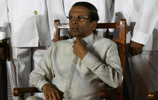Sri Lanka President Maithripala Sirisenawill not run for re-election in November polls