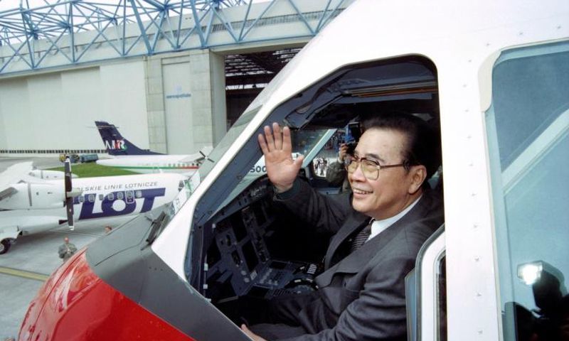 Former Chinese Prime Minister Li Peng, known as the "Butcher of Beijing" for his role in the Tiananmen Square crackdown -- has died aged 90