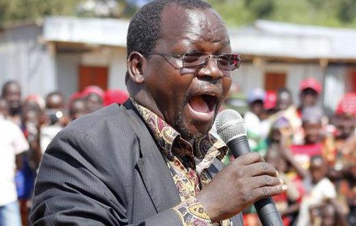 West Pokot Governor John Lonyangapuo