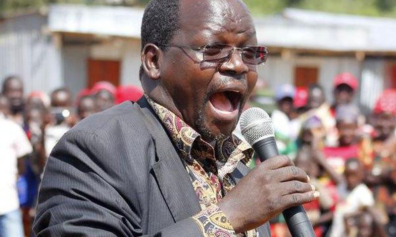 West Pokot Governor John Lonyangapuo
