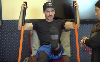 Zac Efron Shares His Recovery from Knee Surgery