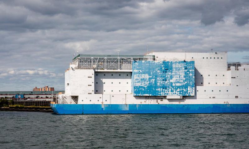A Floating Jail Was Supposed to Be Temporary. That Was 27 Years Ago