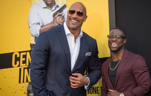 The Rock Jokingly Jabs Kevin Hart in Injury Update