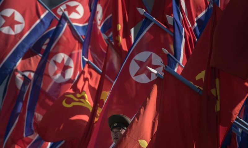 The launch came a day after the North said that Pyongyang had agreed to hold working-level talks with Washington later this week