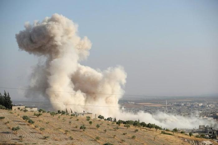 Syrian regime forces have been battling to capture the jihadist-held town of Khan Sheikhun in the country's northwest as it lies on a key highway