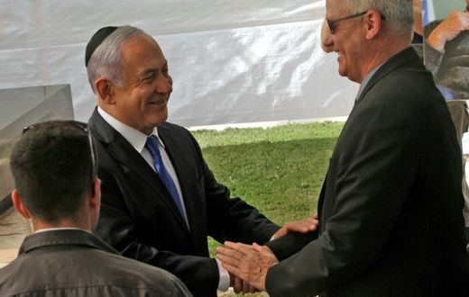Israeli Prime Minister Benjamin Netanyahu is under heavy pressure to form a unity government with his main challenger Benny Gantz to break the deadlock between their two blocs without recourse to a third snap election