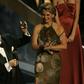 Mexican singer Jose Jose accepts an award during the 6th Annual Latin Grammy Awards show at the Shrine Auditorium in Los Angeles, California on November 02, 2005