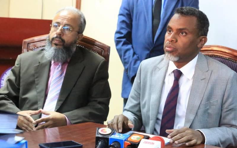 DPP Noordin Haji and lead prosecutor Taib Ali Taib