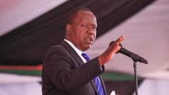 File image of CS Dr Fred Matiang'i