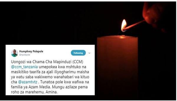 Five Journalists attached to Azam TV killed in Grisly Road Accident (Photos)