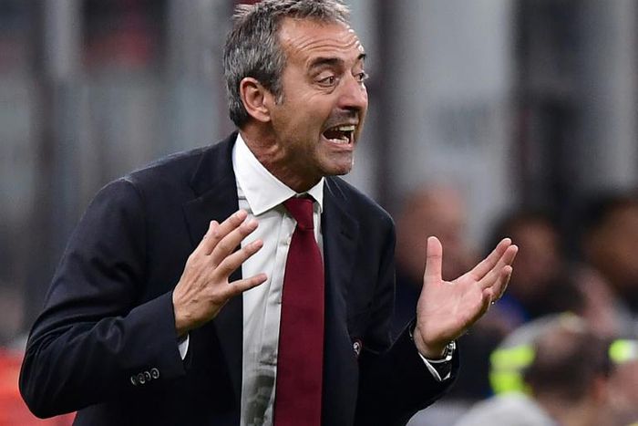 Marco Giampaolo lost four of his seven games in charge of AC Milan.