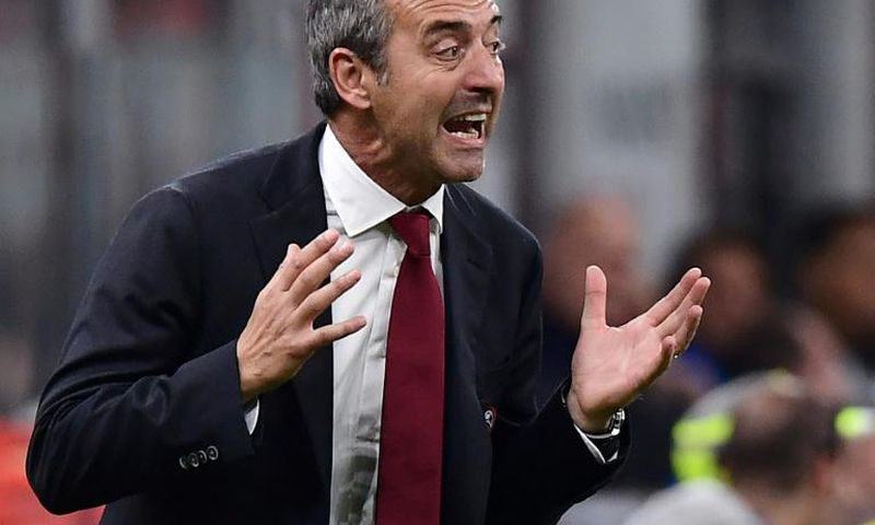 Marco Giampaolo lost four of his seven games in charge of AC Milan.