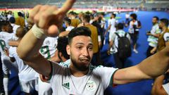 Ramy Bensebaini was part of the Algerian team at the Africa Cup of Nations