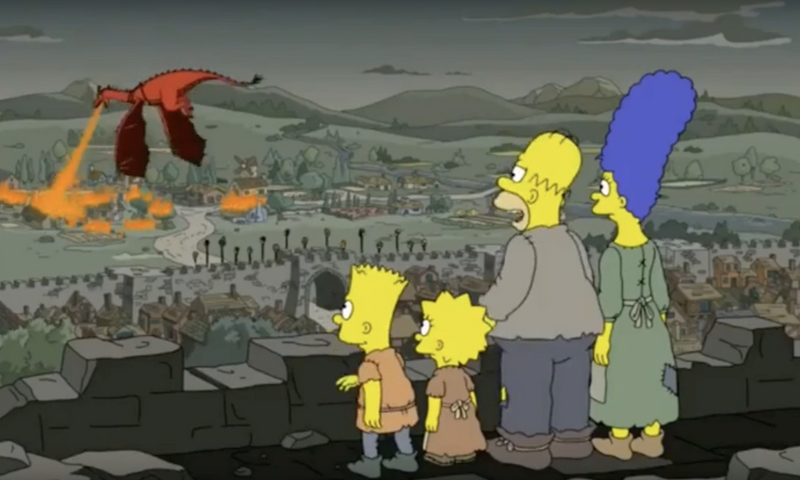 ‘The Simpsons’ Predicted That Huge 'Thrones' Twist