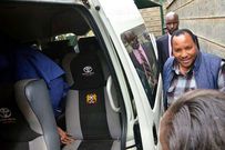 Kiambu governor Ferdinand Waititu during his previous arrest. He was released from remand prison after paying Sh15 million bail