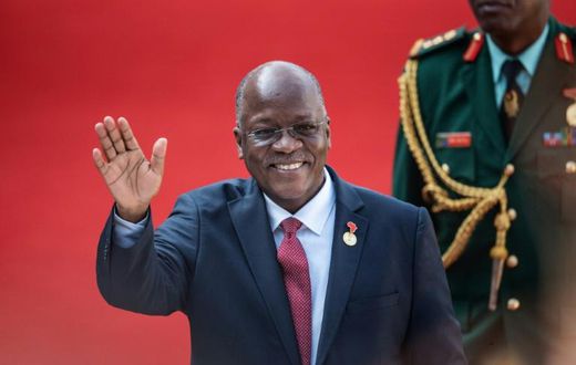 Tanzania's president has lauded a governor who caused outrage by caning 14 schoolchildren, saying he should have done more; Tanzanian President John Pombe Magufuli is pictured May 25, 2019