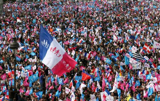 Francois Hollande was taken by surprise by the backlash from conservatives over his decision to legalise gay marriage when he was president