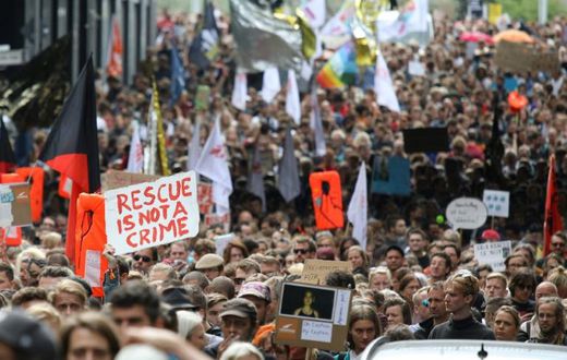 The arrest of captain Carola Rackete sparked protests and an online campaign that raised more than 1.4 million euros in a few days to pay her legal fees and allow the German NGO to continue operating