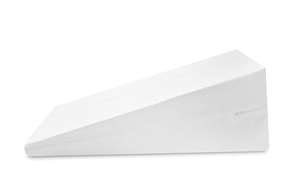 Therapedia Cool Gel Wedge Body Pillow in White