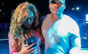 Otile Brown with ex-girlfriend Vera Sidika (Courtesy)