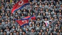 North and South Korea will step onto the Kim Il Sung stadium turf for a match with no live broadcast, no South Korean fans and no international media in attendance
