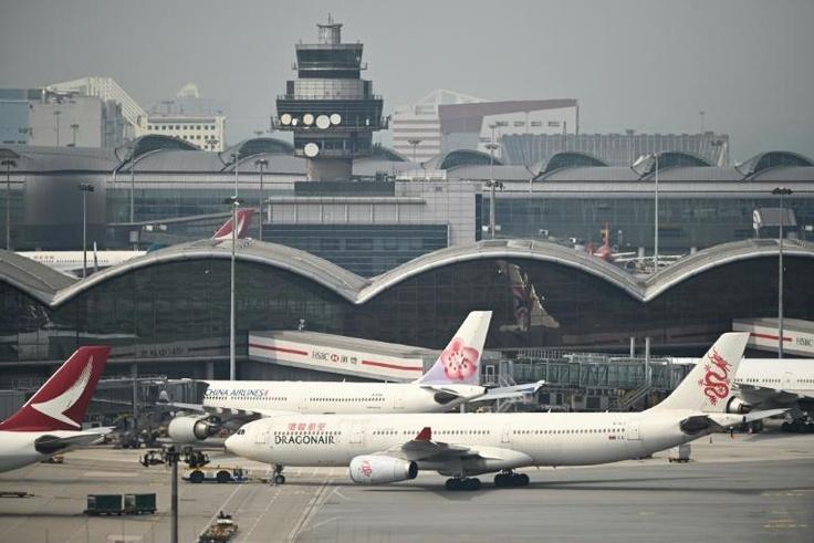 Dan Garrett said he was turned away after landing in Hong Kong