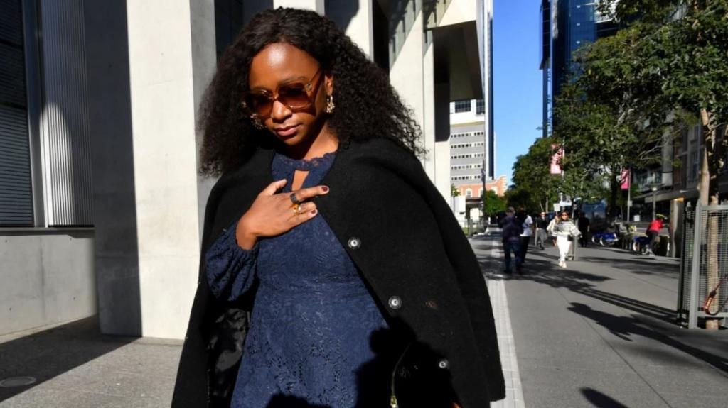 Former KTN presenter Esther Arunga leaves the court  after she was sentenced to 10 months parole back in July 2019