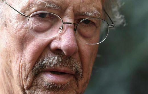 Austrian writer Peter Handke's Nobel literature prize win has irked the Balkans, while voices beyond the region spoke out against honouring an admirer of late Serbian strongman Slobodan Milosevic; Handke is pictured October 10, 2019