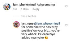 Ian Munene's reply 2