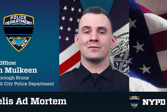 Thousands of NYPD Officers Bid Farewell to Slain Comrade