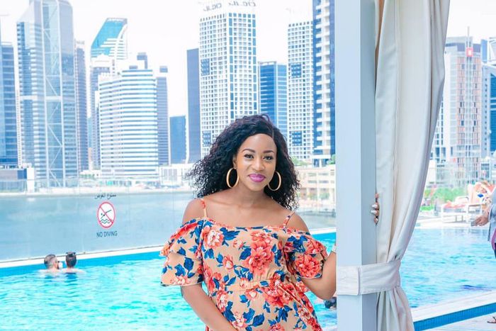 Diana Marua looking pregnant