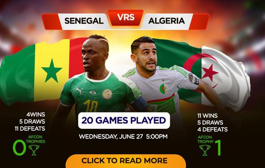 Senegal face Algeria in Group C top liner