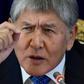 Kyrgyz outgoing President Almazbek Atambayev speaks during his last press conference in 2017