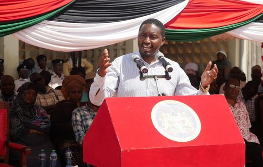 Agriculture CS Mwangi Kiunjuri