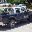 A police vehicle on patrol