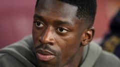 Ousmane Dembele has been out for Barca with a hamstring injury since the opening day of the season