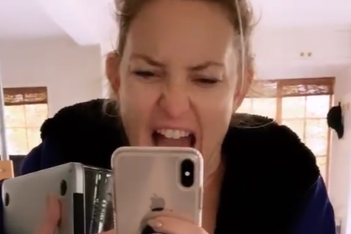 Kate Hudson Struggles To Reconnect Abs