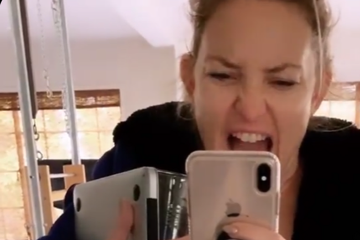 Kate Hudson Struggles To Reconnect Abs