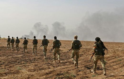Ankara's forces have made gains in the countryside but so far they have taken no major towns from the Syrian Kurds