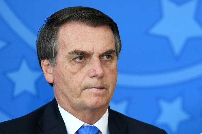 Brazilian President Jair Bolsonaro, pictured in August 2019, is due to undergo surgery to correct an incisional hernia