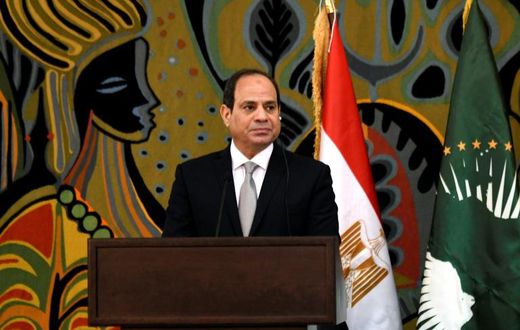 Egypt's president and current African Union chair, Abdel Fattah al-Sisi
