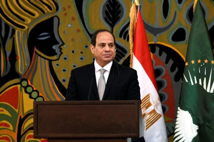 Egypt's president and current African Union chair, Abdel Fattah al-Sisi