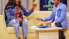 Shilole with Chipukzeey. Shilole breaks down in tears over her poor English