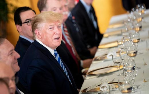Fair dinkum dinner for Scott Morrison and Donald Trump